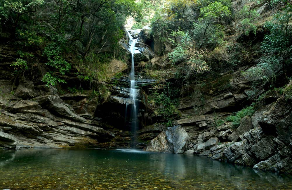 mukteshwar bhalu gad falls